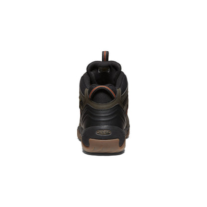 Men's Headout Waterproof Hiking Boot Black Olive/Fossil Orange | Keen