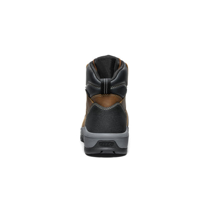 Men's Evanston 6" Waterproof Boot INT MET (Carbon Toe) Bison/Black | Keen