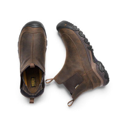 Men's Anchorage III Waterproof Boot Wide Dark Earth/Mulch | Keen