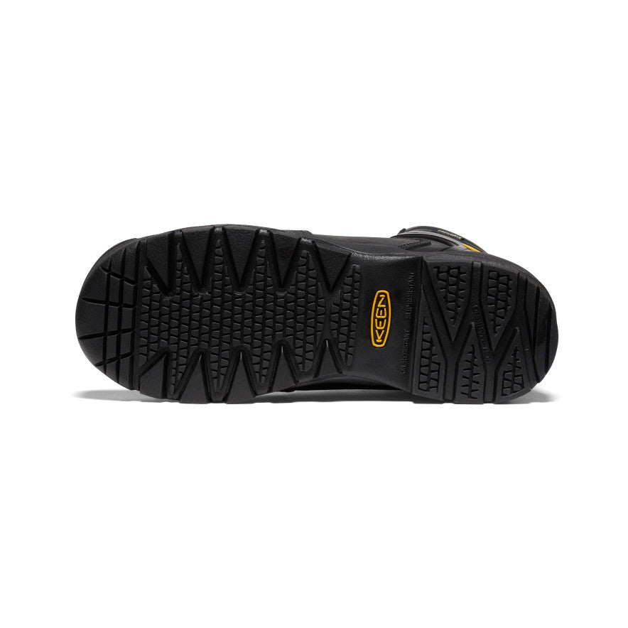 Men's Louisville 6" Waterproof Boot (Steel Toe) Black | Keen