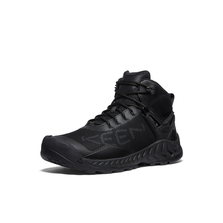 Men's NXIS EVO Waterproof Boot Triple Black | Keen