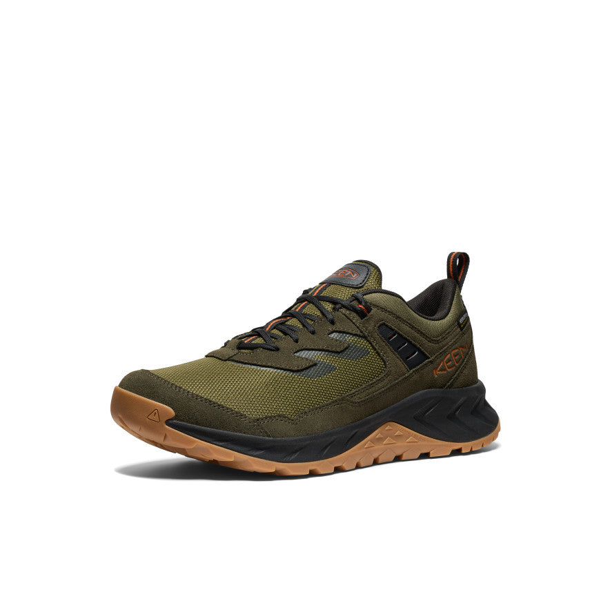 Men's Hightrail Waterproof Hiking Shoe Winter Moss/Gold Flame | Keen