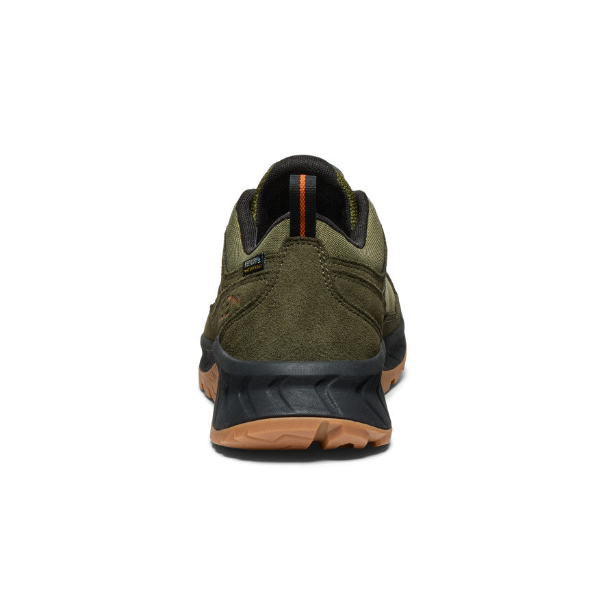Men's Hightrail Waterproof Hiking Shoe Winter Moss/Gold Flame | Keen