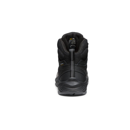 Men's Reno Waterproof Mid (Soft Toe) Black/Black | Keen