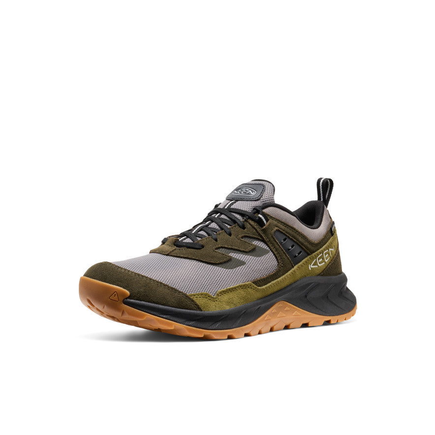 Men's Hightrail Waterproof Hiking Shoe Steel Grey/Forest Night | Keen