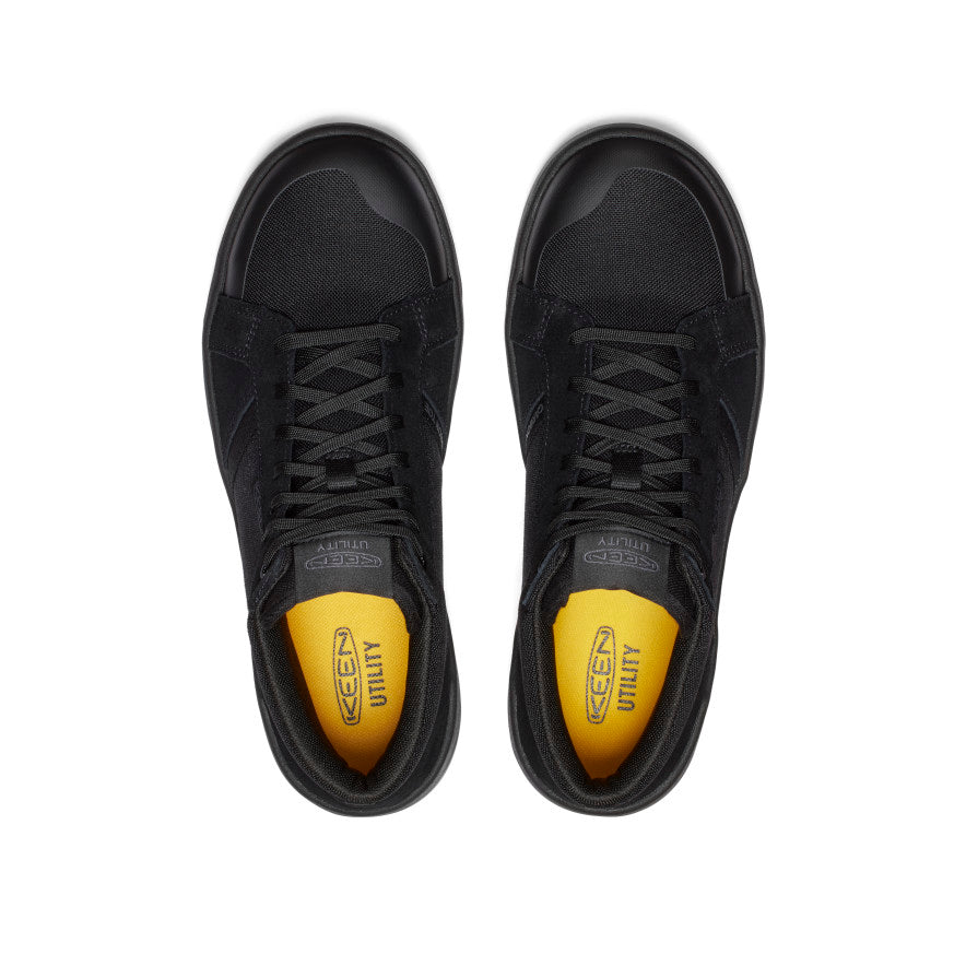 Men's Kenton Mid Work Shoe (Carbon Toe) Black/Gum | Keen
