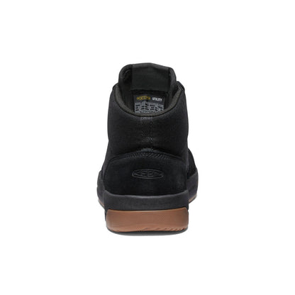 Men's Kenton Mid Work Shoe (Carbon Toe) Black/Gum | Keen