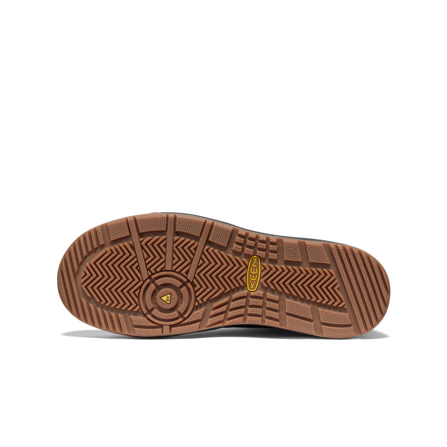 Men's Kenton Mid Work Shoe (Carbon Toe) Black/Gum | Keen