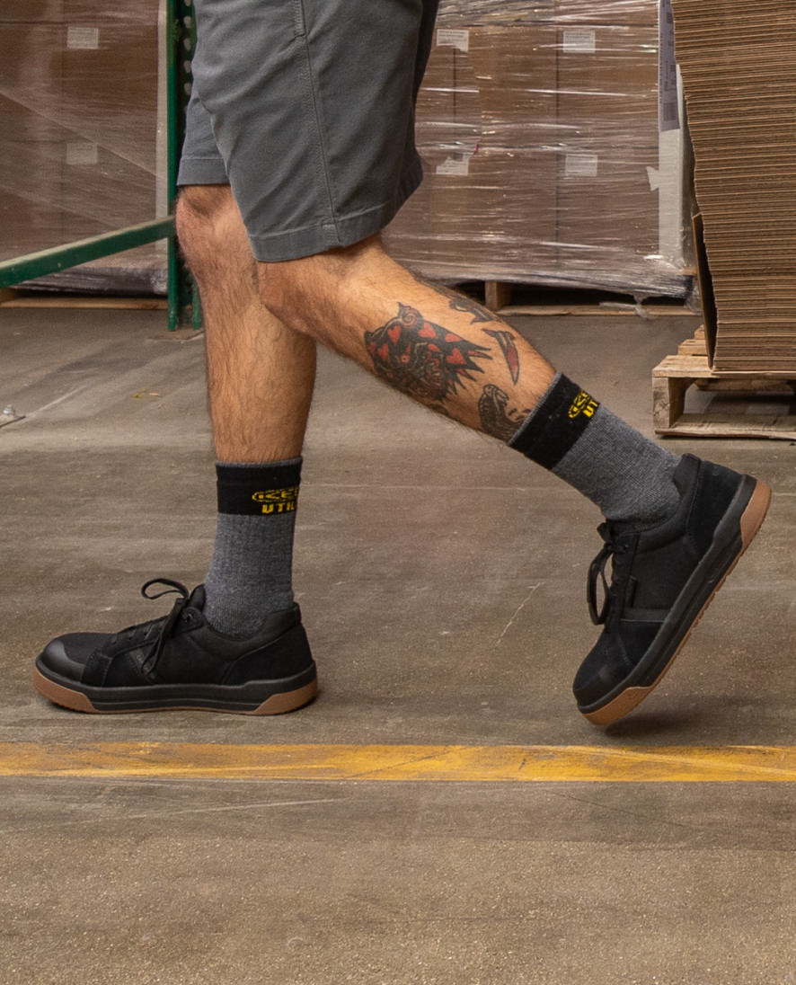 Men's Kenton ESD Work Shoe (Carbon Toe) Magnet/Steel Grey | Keen