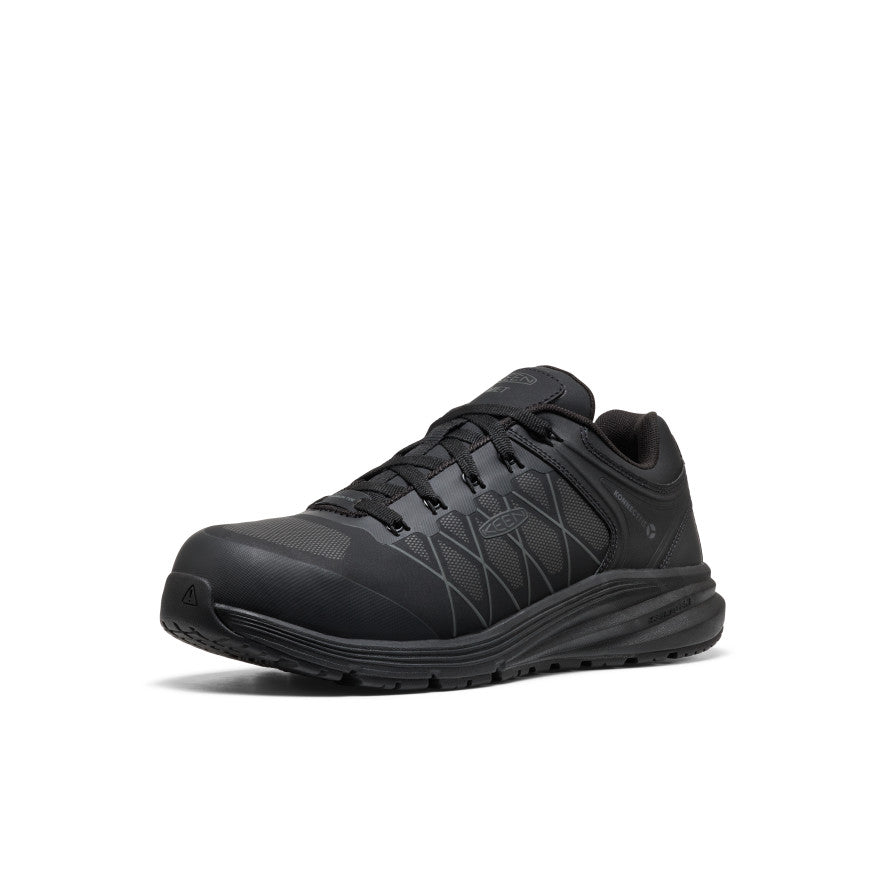 Men's Vista Energy XT Work Sneaker INT MET (Carbon Toe) Black/Magnet | Keen