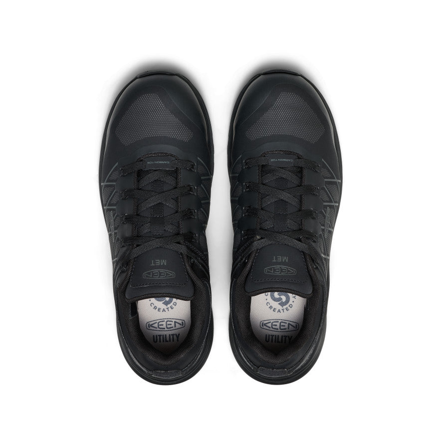 Men's Vista Energy XT Work Sneaker INT MET (Carbon Toe) Black/Magnet | Keen