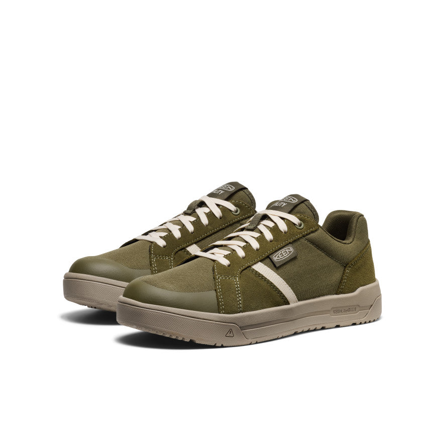 Men's Kenton Work Shoe (Soft Toe) Winter Moss/Birch | Keen