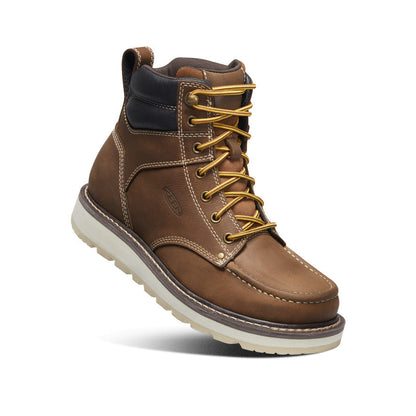 Men's Cincinnati 6" Boot (Soft Toe) Belgian/Sandshell | Keen