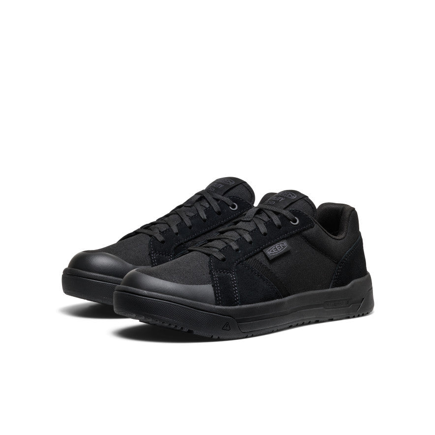 Men's Kenton ESD Work Shoe (Soft Toe) Black/Black | Keen