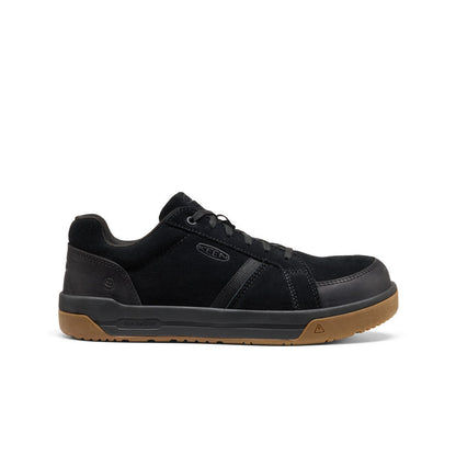 Men's Kenton+ ESD Work Shoe (Carbon Toe) Black/Gum | Keen