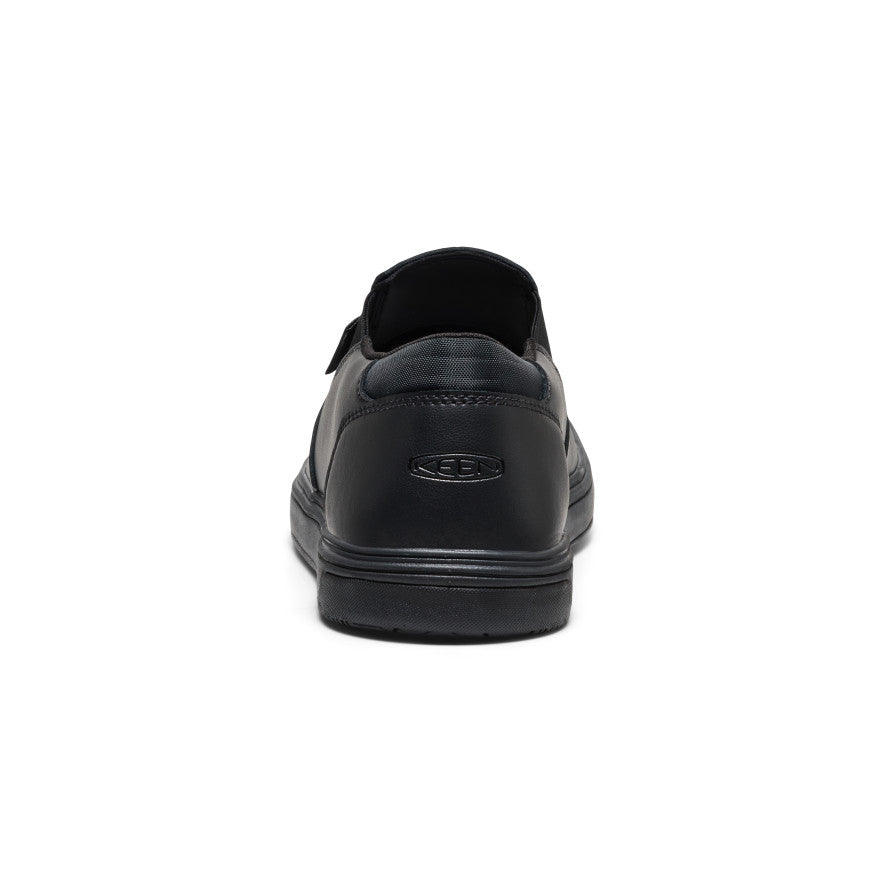 Men's Kenton Shift WTX Work Shoe (Soft Toe) Black/Black | Keen