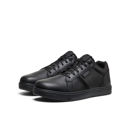 Men's Kenton WTX Work Shoe (Soft Toe) Black/Black | Keen