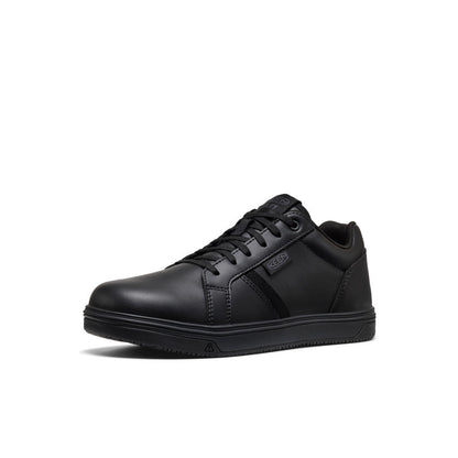 Men's Kenton WTX Work Shoe (Soft Toe) Black/Black | Keen