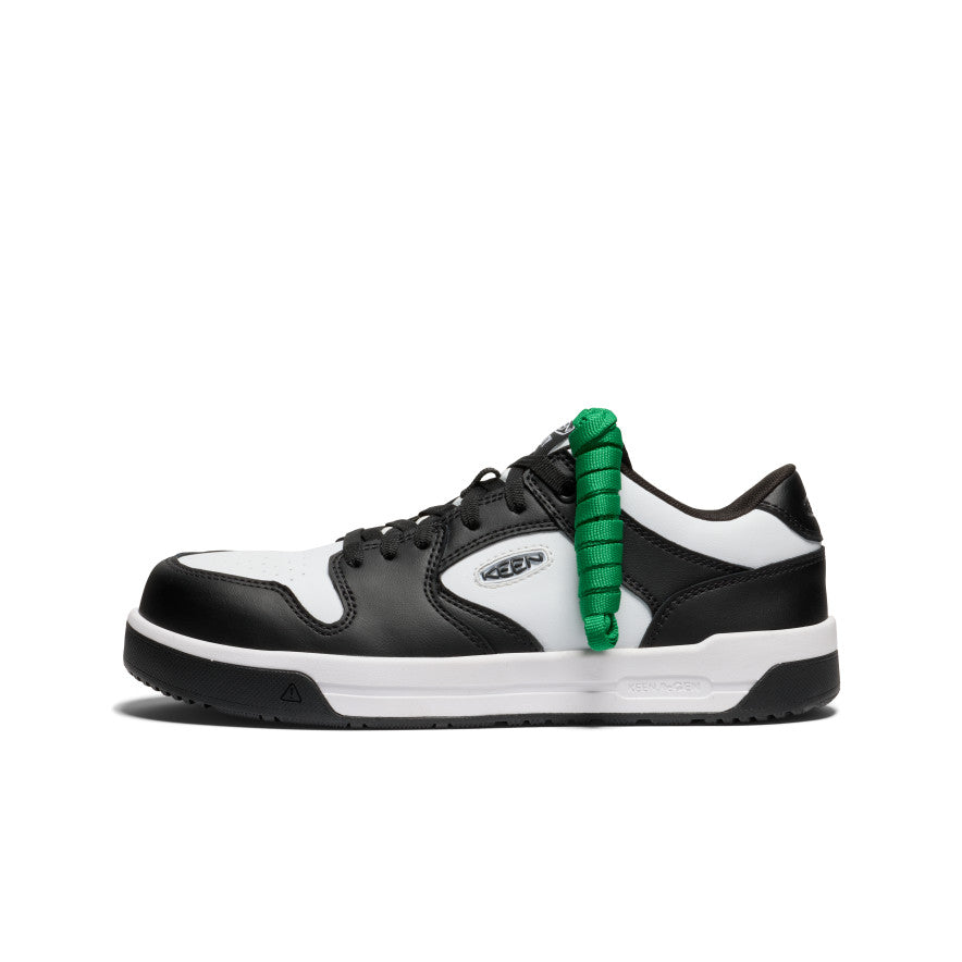 Men's Overton Work Shoe (Carbon Toe) Star White/Black | Keen