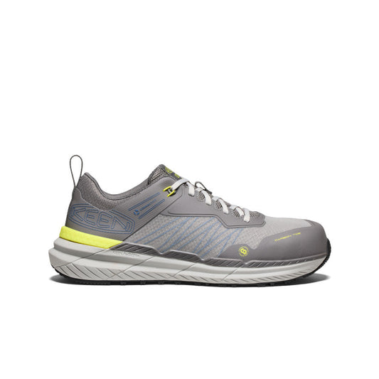 Men's Speedworks ESD Work Sneaker (Carbon Toe) Steel Grey/Vintage Indigo | Keen