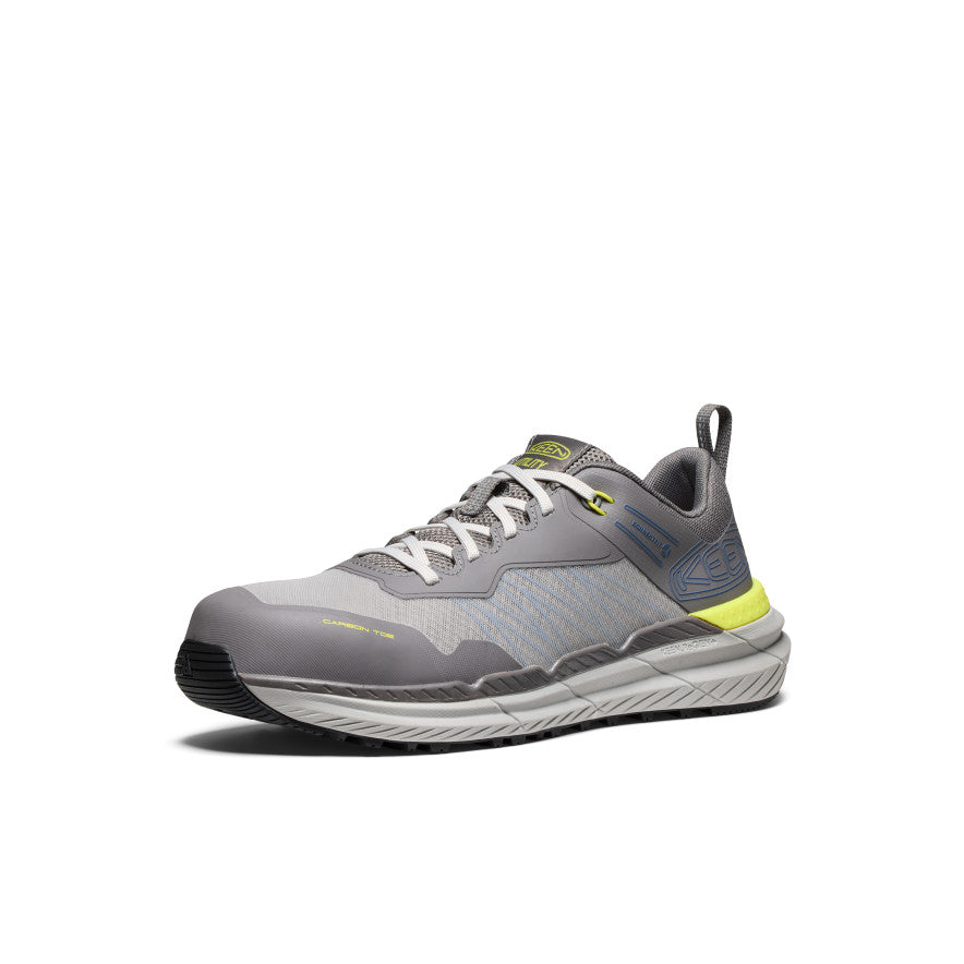 Men's Speedworks ESD Work Sneaker (Carbon Toe) Steel Grey/Vintage Indigo | Keen