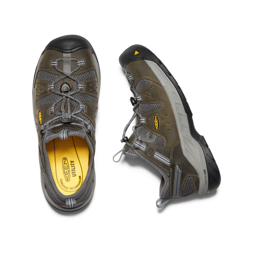 Men's Atlanta Cool II ESD (Steel Toe) Gargoyle/Midnight Navy | Keen