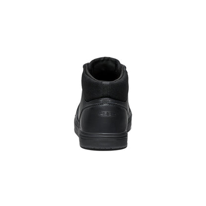 Men's PTC Kenton Mid Work Shoe (Soft Toe) Black/Black | Keen