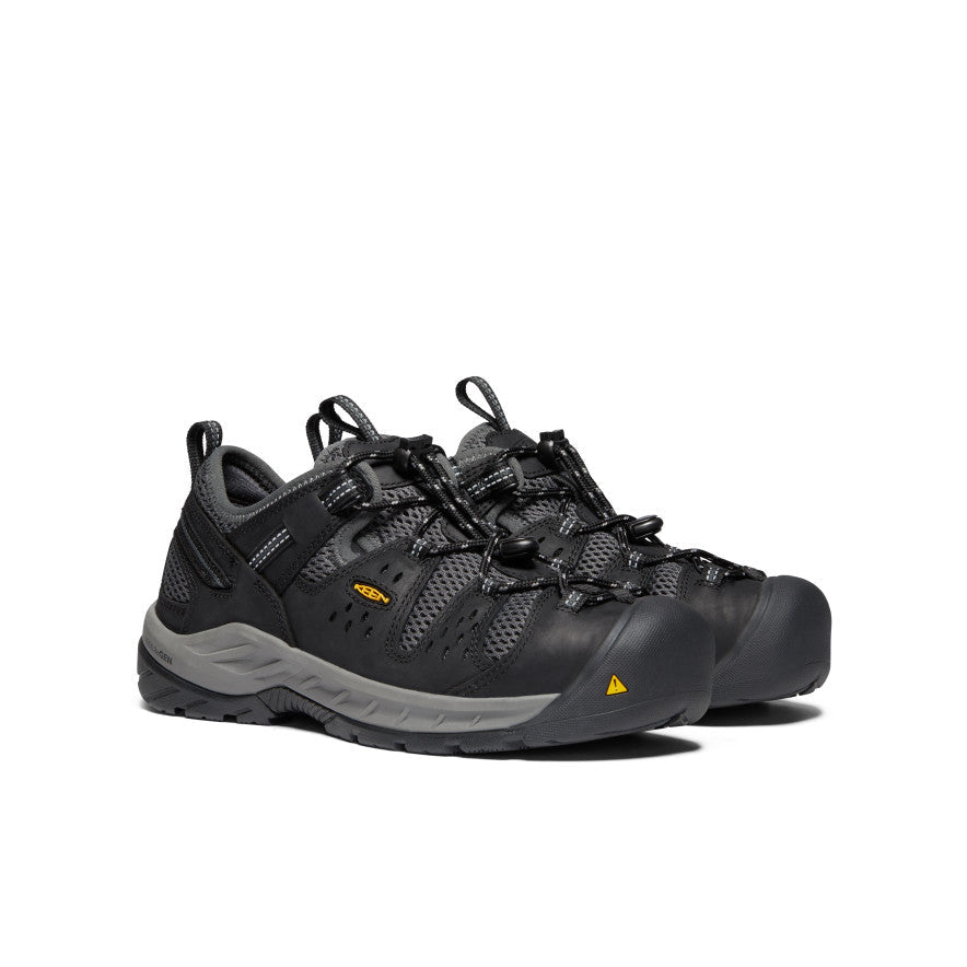 Men's Atlanta Cool II (Steel Toe) Black/Dark Shadow | Keen