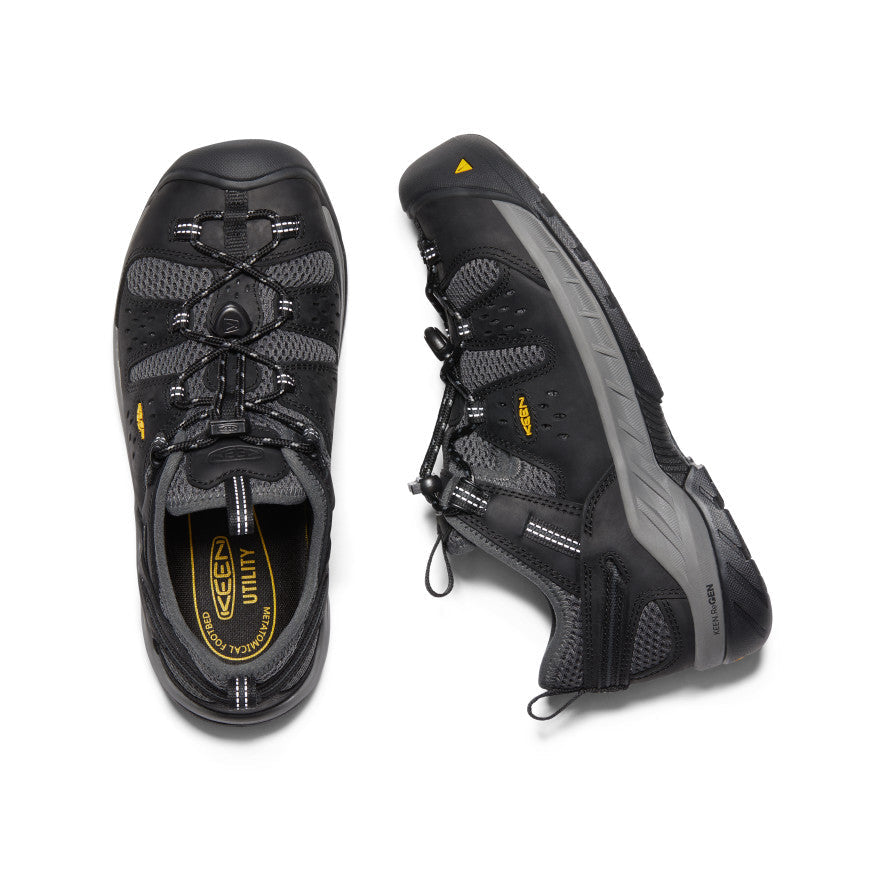 Men's Atlanta Cool II (Steel Toe) Black/Dark Shadow | Keen