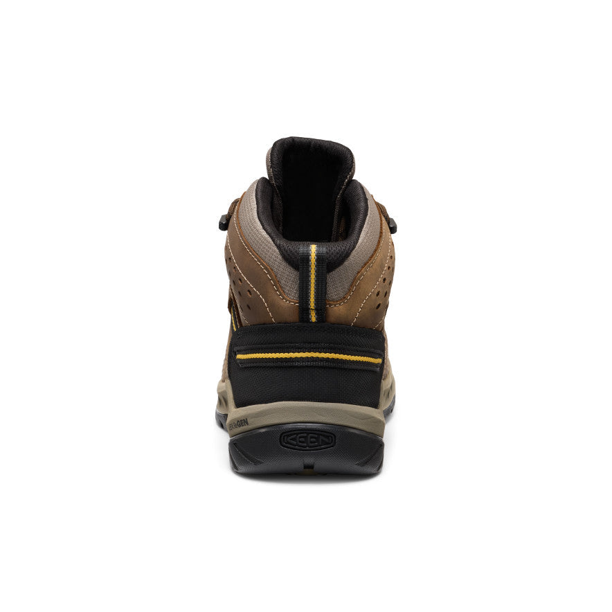 Men's Flint II Boot (Steel Toe) Cascade Brown/Golden Rod | Keen
