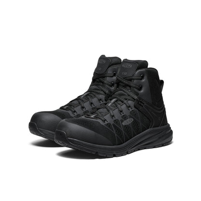 Men's Vista Energy Mid ESD (Carbon Toe) Black/Black | Keen
