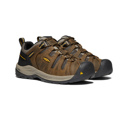 Men's Flint II (Soft Toe) Cascade Brown/Golden Rod | Keen