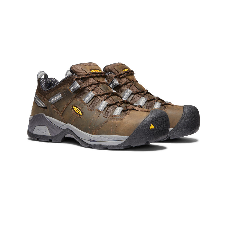 Men's Detroit XT ESD (Steel Toe) Cascade Brown/Gargoyle | Keen