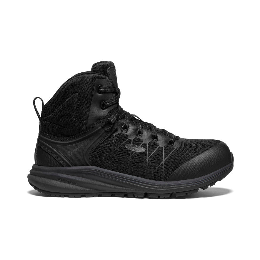 Men's Vista Energy Mid INT MET (Carbon Toe) Black/Raven | Keen