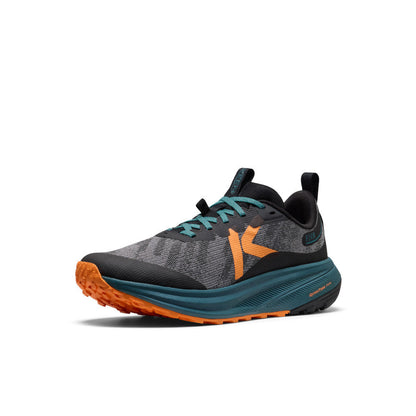 Men's Roam Trail Running Shoe Black/Orange Peel | Keen