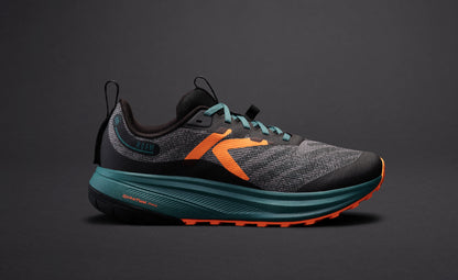 Men's Roam Trail Running Shoe Black/Orange Peel | Keen
