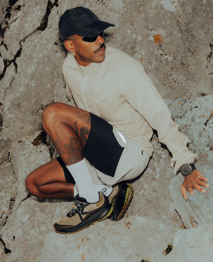 Men's Roam Trail Running Shoe Black/Orange Peel | Keen
