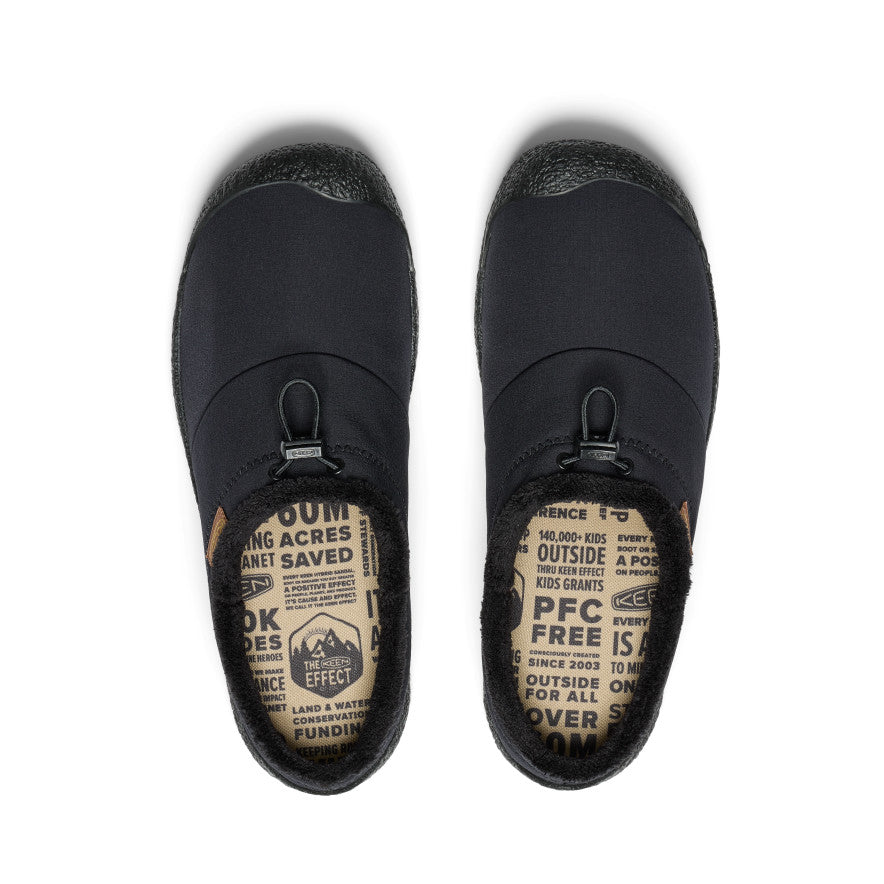 Men's Howser III Slide Black/Black Recycled | Keen