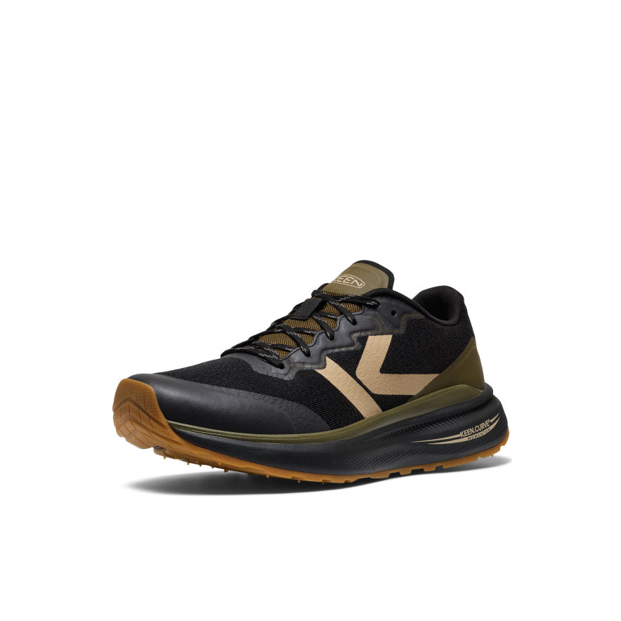 Men's WK500 Walking Shoe Black/Dark Olive | Keen