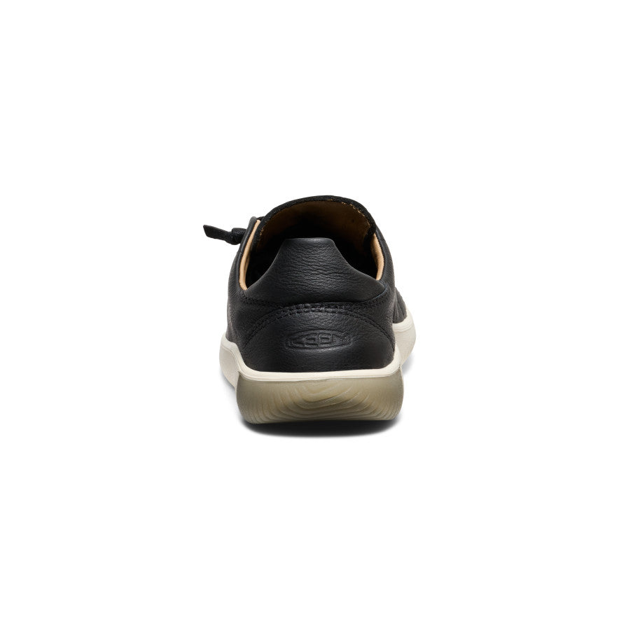Men's KNX Leather Sneaker Black/Star White | Keen