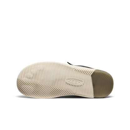 Men's KNX Leather Sneaker Black/Star White | Keen
