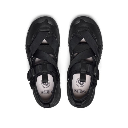 All Gender Hoodzerra Sandal Black/Black | Keen
