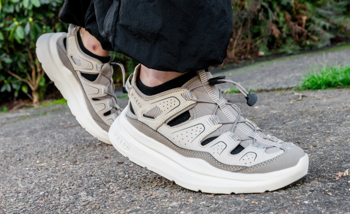 Men's WK450 Walking Sandal Black/Black | Keen