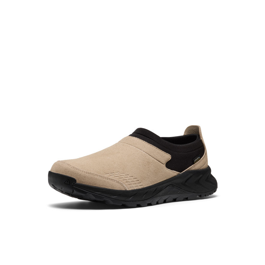 Men's TTS Moc Waterproof Sneaker Safari/Black | Keen