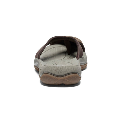 Men's Waimea Leather Flip-Flop Java/Plaza Taupe | Keen