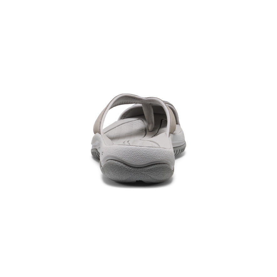 Men's Waimea Leather Flip-Flop Monochrome/Steel Grey | Keen