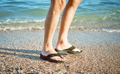 Men's Kona Leather Flip-Flop Java/Dark Earth | Keen