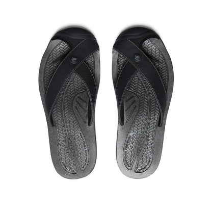 Men's Barbados Flip-Flop Black/Steel Grey | Keen