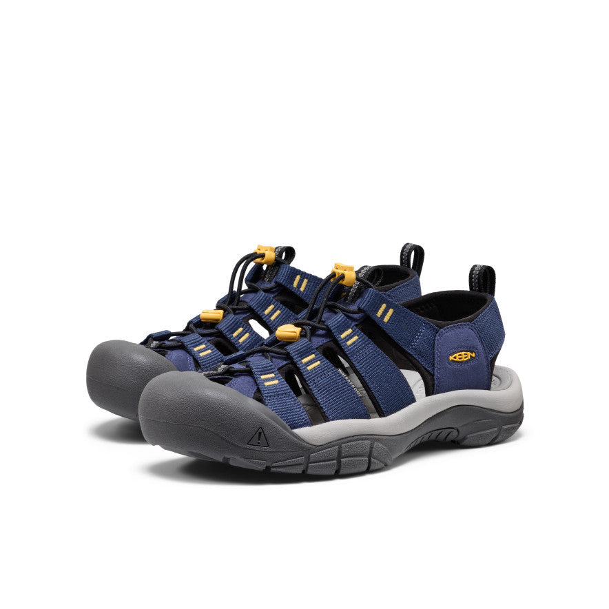 Men's Newport H2 Sandal Naval Academy/Keen Yellow | Keen