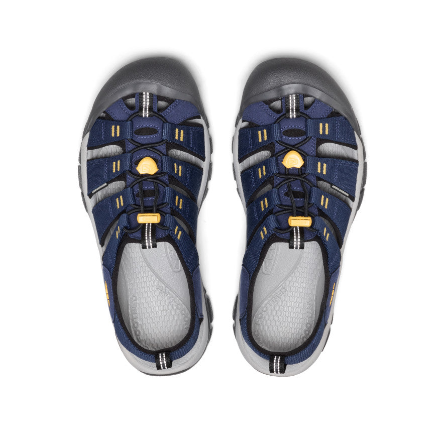 Men's Newport H2 Sandal Naval Academy/Keen Yellow | Keen